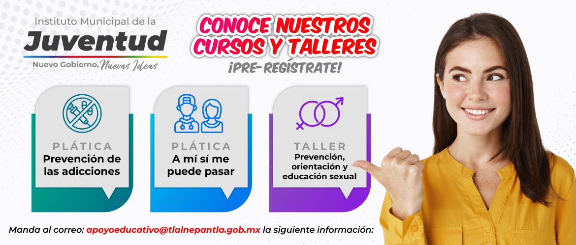 Pre-gestion para pláticas y taller dirigidos a la juventud