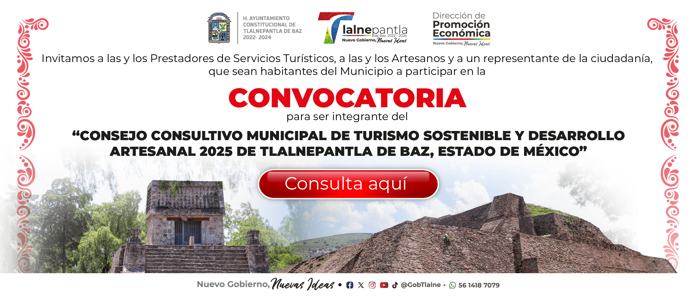 REGISTRO AL CONSEJO CONSULTIVO MUNICIPAL DE TURISMO SOSTENIBLE Y DESARROLLO ARTESANAL 2025