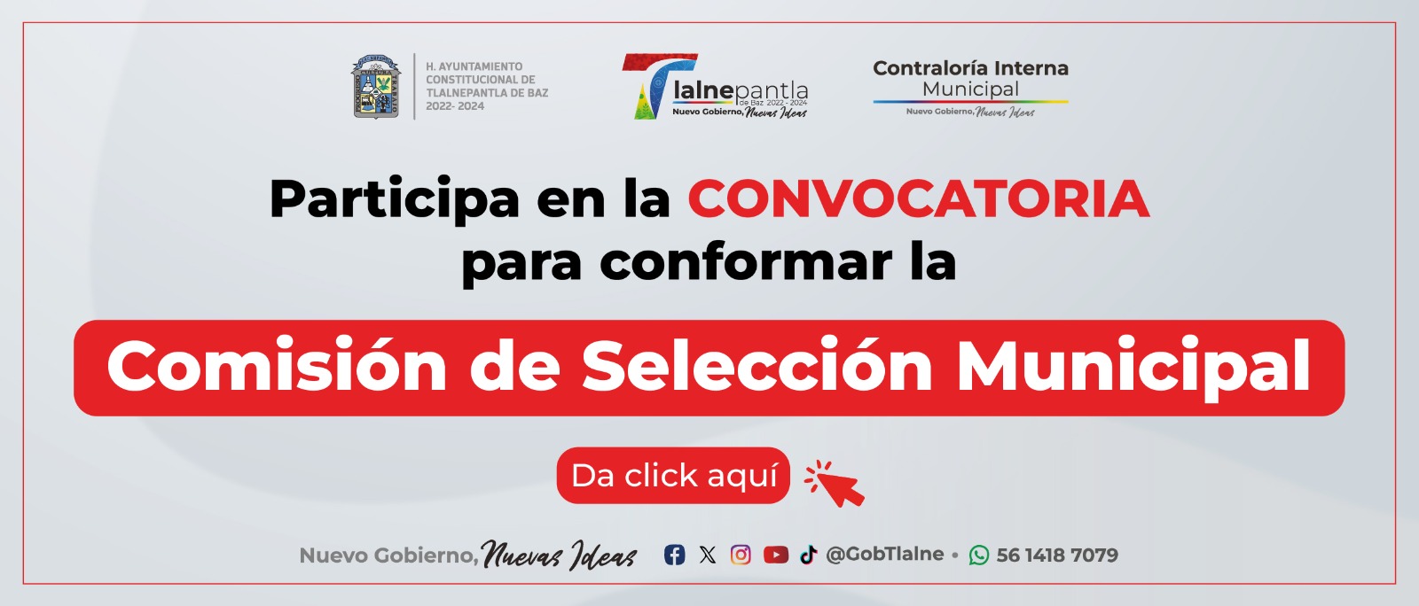 Convocatoria para la Comisión de Selección Municipal