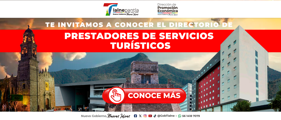 Directorio Prestadores de Servicios Turisticos